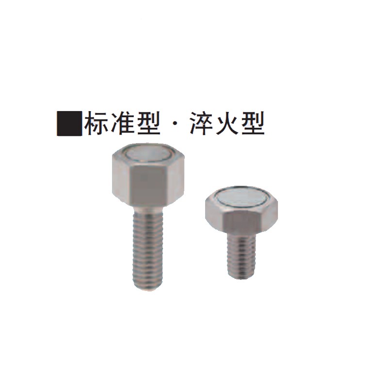 BML01-M3/M4/M5/M6/M8/M10-L10/L15/L20/L25带座磁铁调整螺钉型