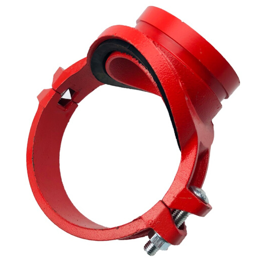 机械三通沟槽丝接机三镀锌管快装消火栓用开孔三通小口径卡箍管件