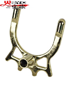 贝宜欧台球用品配件黑八桌球杆铜高架十字塑料短架杆台球杆铜十字