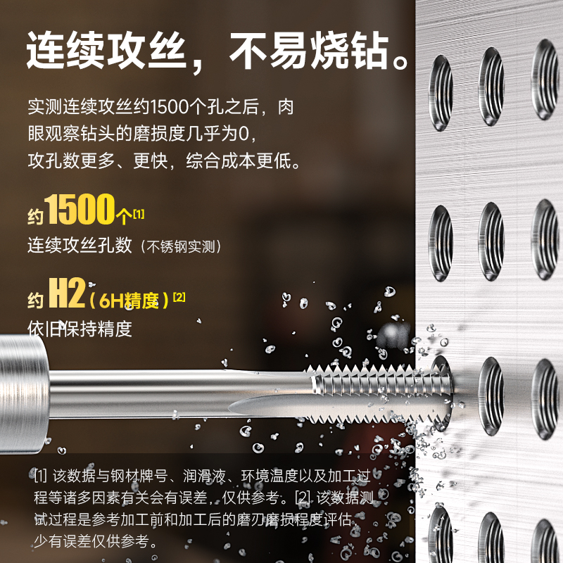 NOIT丝锥 NOIT机用丝攻 底锥 头锥 H1 H3 5H 7H 6G 加大 加丝镀前