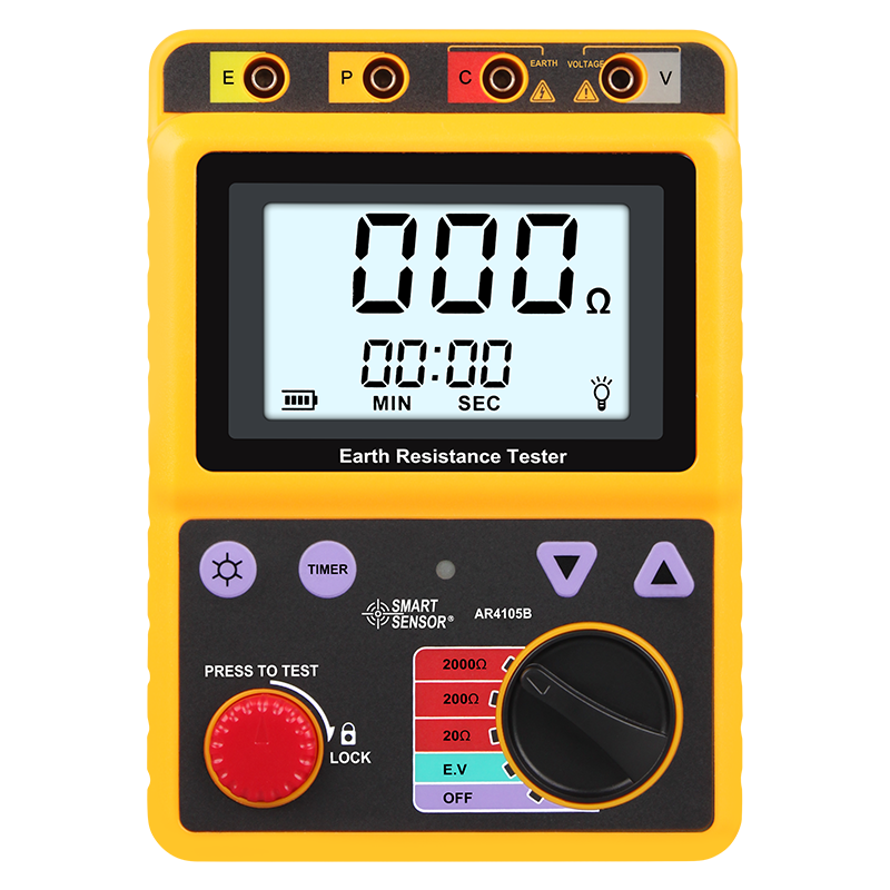 希玛接地电阻测试仪数字