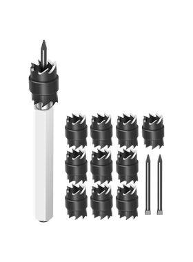 六角柄修锚点钻头 9pc高速钢点焊钻 焊点电动工具套装
