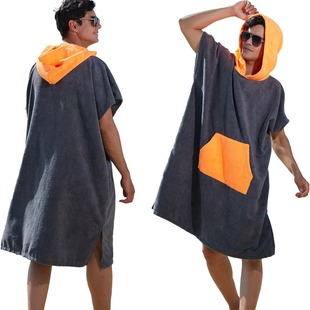 冲浪斗篷更换浴袍速干沙滩巾超细纤维毛巾Bath towels bathrobes