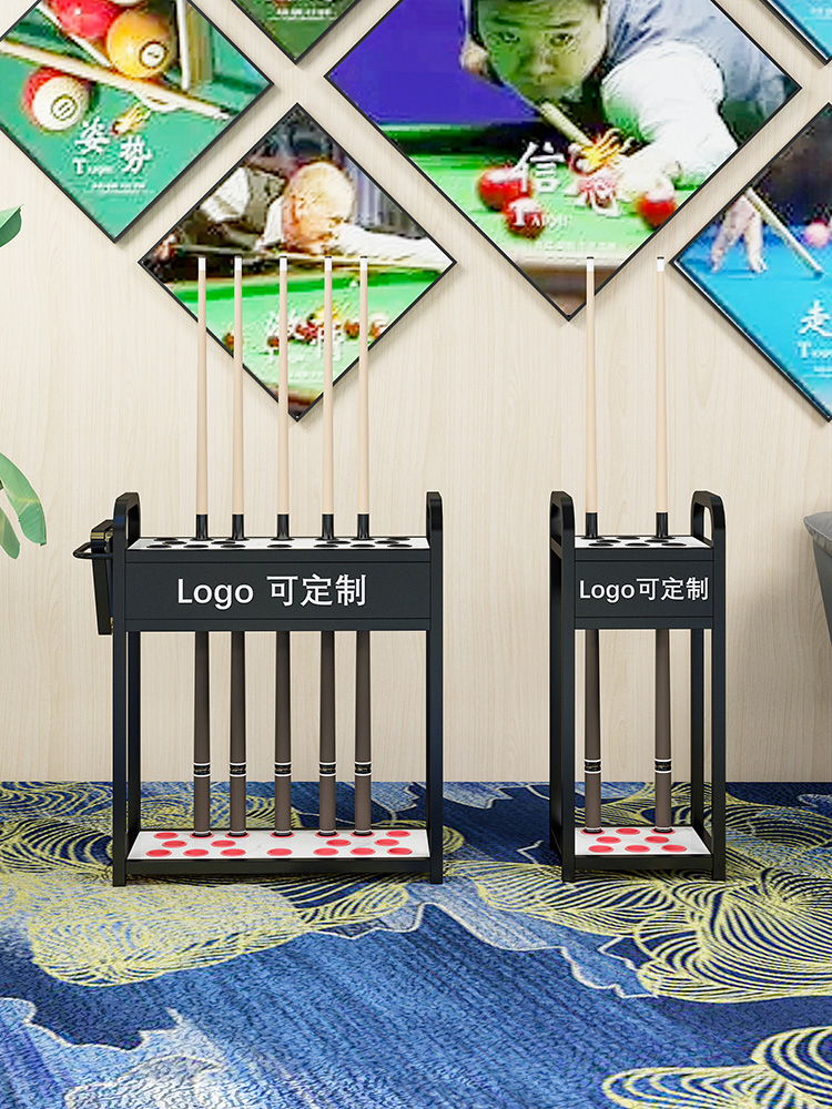 台球杆架落地柜式公存放