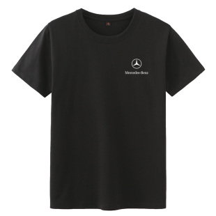 夏季工作服短袖t恤定制男女4S店汽车美容洗车店纯棉工装