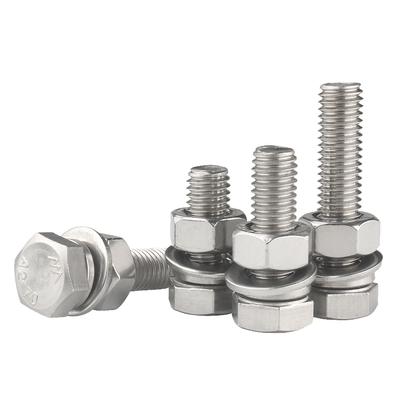 不锈钢外六角螺丝母垫圈