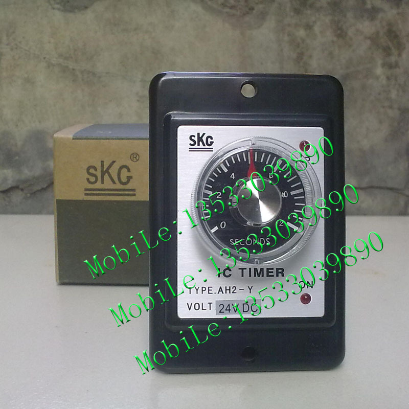 实物拍摄 原装正品台湾SKG  时间继电器 AH2-Y