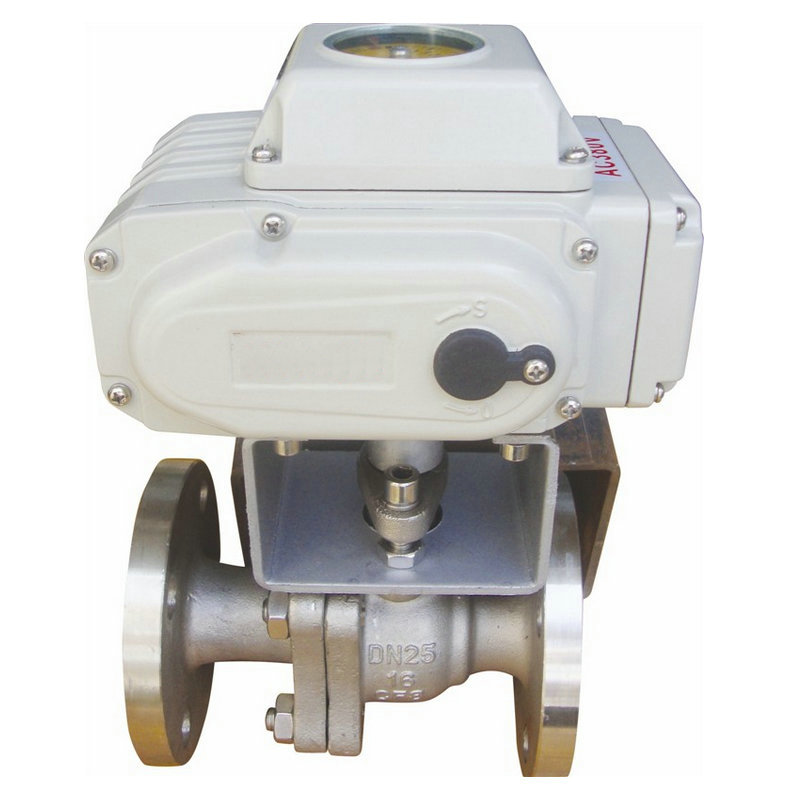 Q941F-16P 电动球阀 电动法兰球阀 电动不锈钢球阀 DN15-DN200