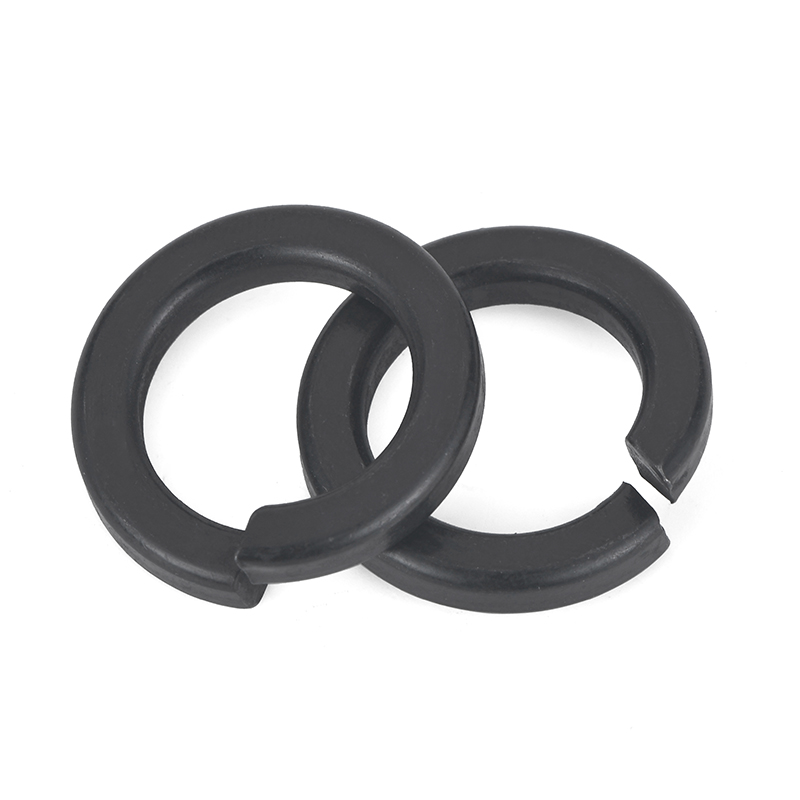 黑色不锈钢弹簧垫圈片加