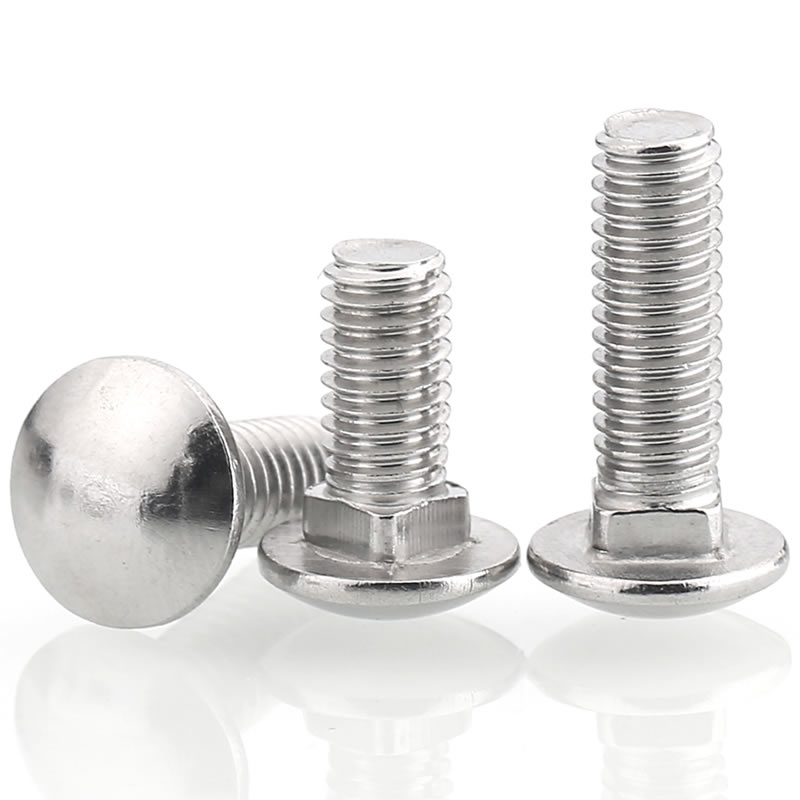 不锈钢马车螺丝半圆头小