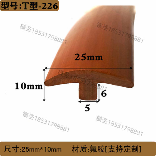 橡胶型填缝隙耐磨条木门