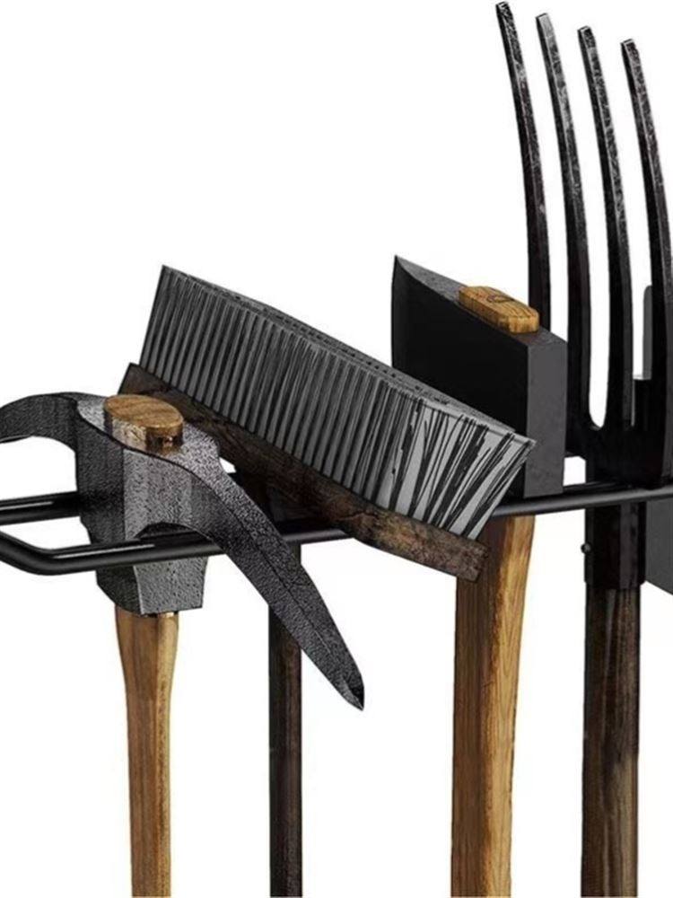 园林农用工具摆放架锹镐壁挂式铁质墙上铲耙子扫帚软管铁锹收纳架,农机/农具/农膜,叉,淘宝优惠券,粉丝福利购,淘宝优惠卷