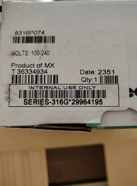 询价美国ASCO电磁阀8316P074 220VAC 现货议价