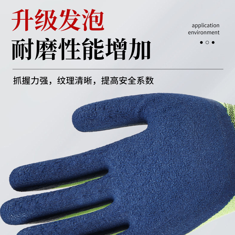 手套劳保工作耐磨防滑透