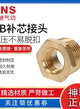 SNS神驰气动铜接头BL BB BW02 03 04 06 10-01 02 03 04 06