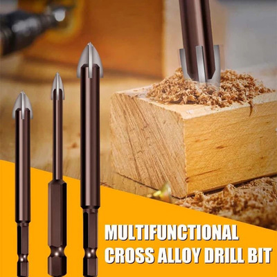 瓷砖钻头电钻打孔开孔器三角钻头Efficient Universal Drilling