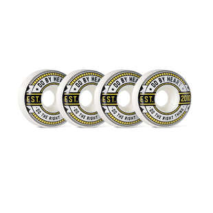 DBH滑板轮子专业双翘动作轮特技硬轮窄宽轮白黑彩色104a不止滑