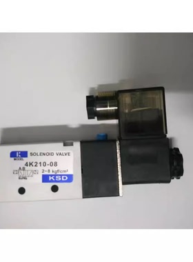 KSD电磁阀4K210-08-B 4K310-10-B 4K410-15-B 4K320-10换向阀板式