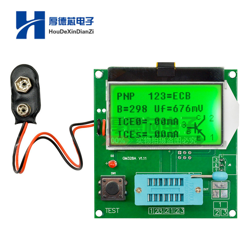 晶体管测试仪图形版成品