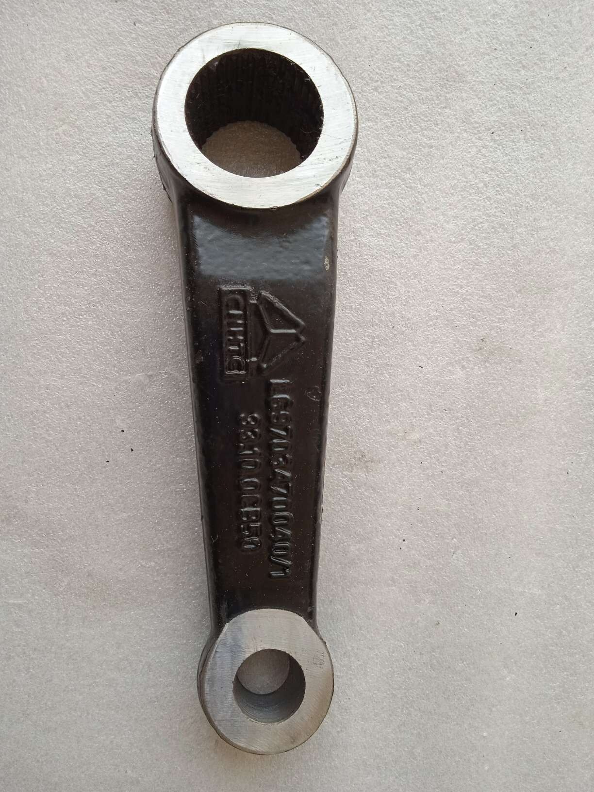 重汽豪沃轻卡悍将统帅转向摇臂155原厂汽车配件lg9703470040