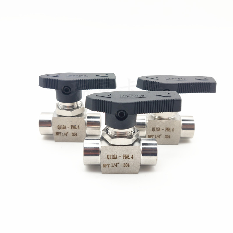 不锈钢内丝球阀美标面板