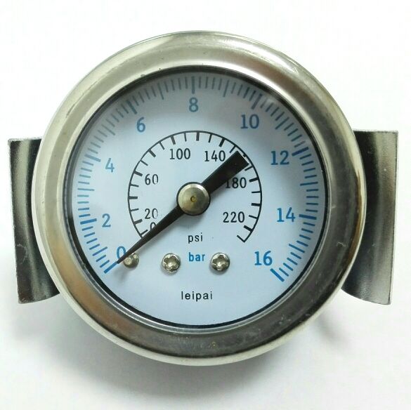 背后带固定支架轴向压力