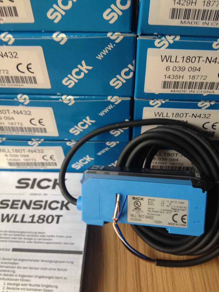 全新西克光纤放大器WLL180T-M432 WLL180T-N432 WLL180T-P434