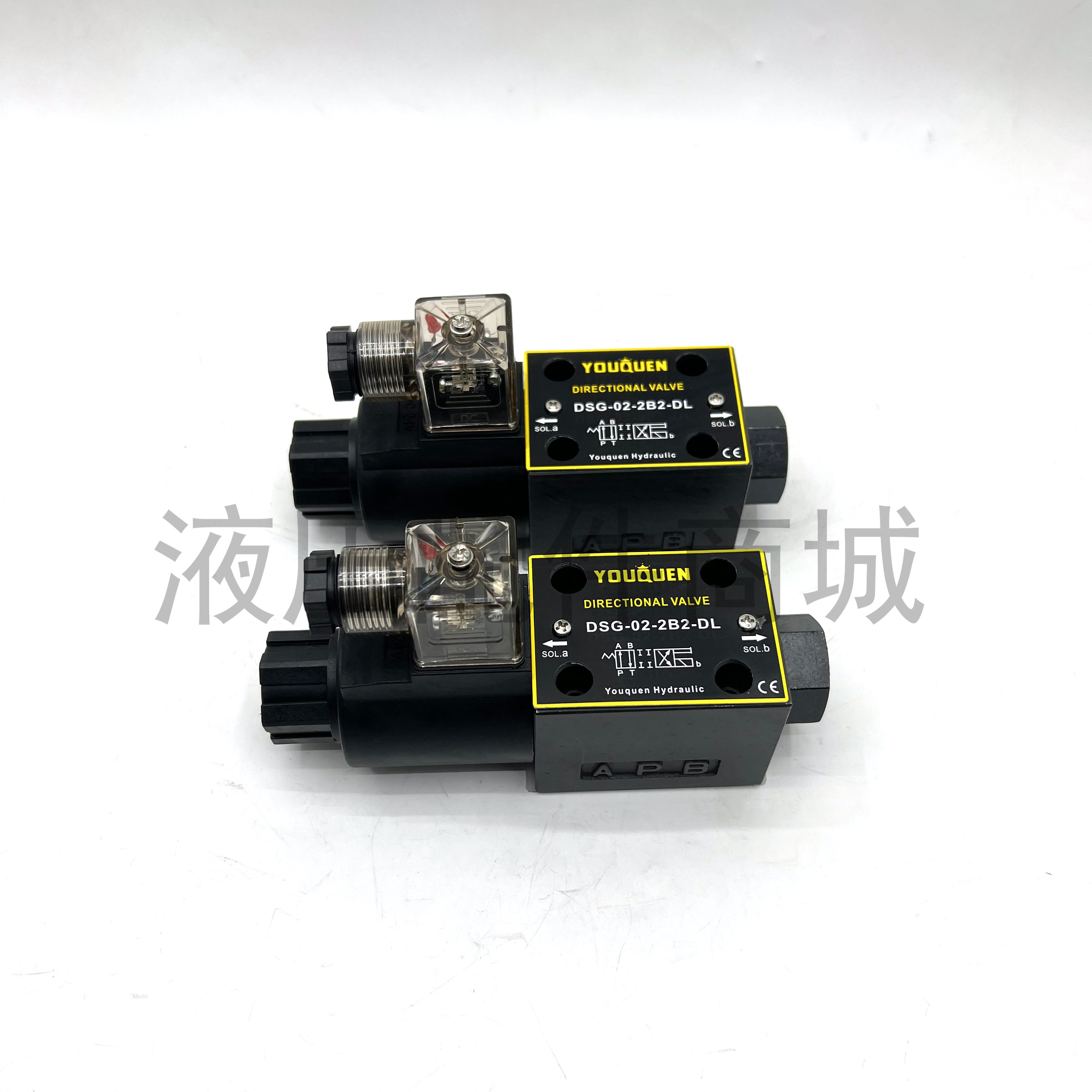 电磁阀双向单头油昆换研