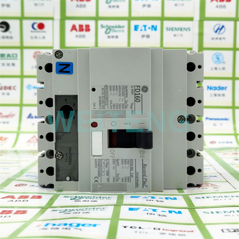 询价美国GE通用FDS46TD100GD塑壳断路器FD160空气开关380V三相四
