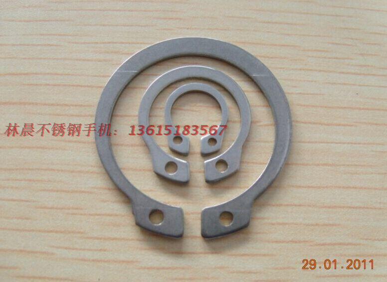 Φ30/32/34/35/36/38-45-50-70不锈钢304挡圈轴挡外卡C型卡轴