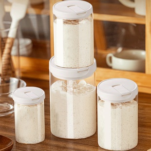 波兰种专用发酵罐面包酵母鲁邦培养皿天然酵种玻璃瓶密封杯罐容器