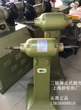 上海三棱牌立式抛光机2M4620 2M4630立式抛光机上海砂轮机厂