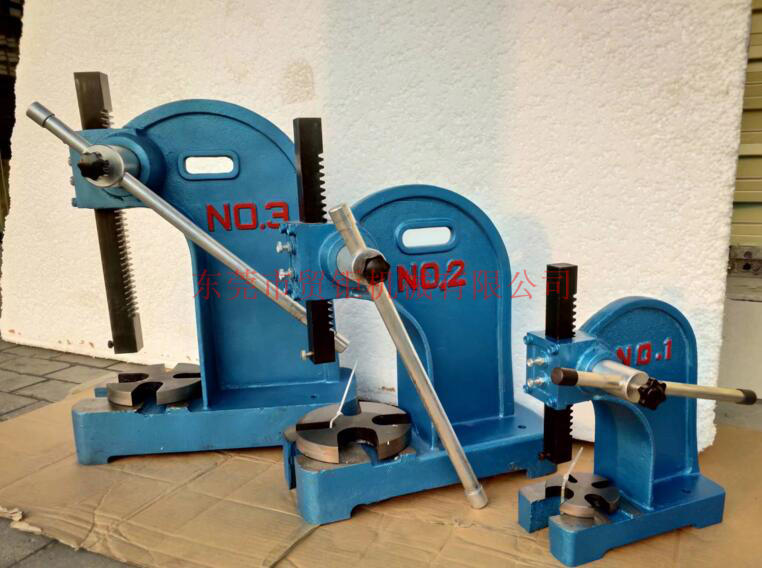 手动丝杆校直机压力床冲