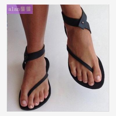 2018平底鞋大码凉鞋女Sum