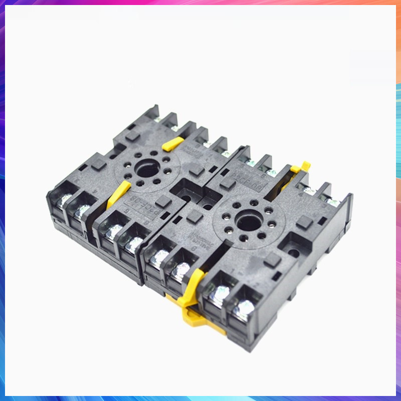 温控表时间继电器P2C-08A H3BA H3CR H3CA P2CF-08带卡扣8PFA底座