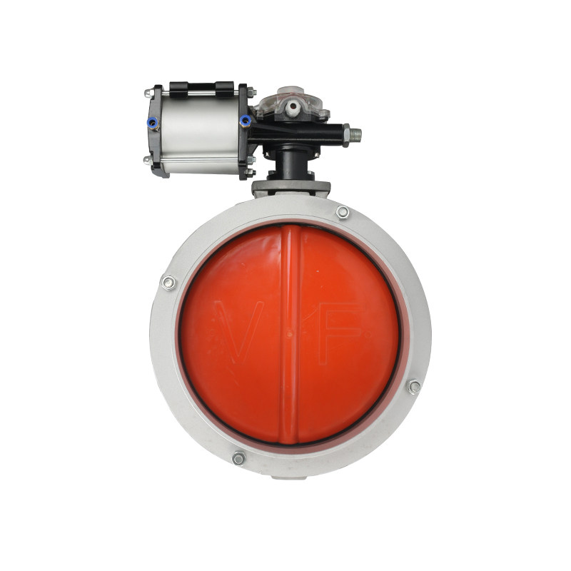 铝合金气动粉体蝶阀单/双法兰水泥搅拌站专用粉尘蝶阀DN100-DN400,农用物资,可移动滴灌袋,淘宝优惠券,粉丝福利购,淘宝优惠卷