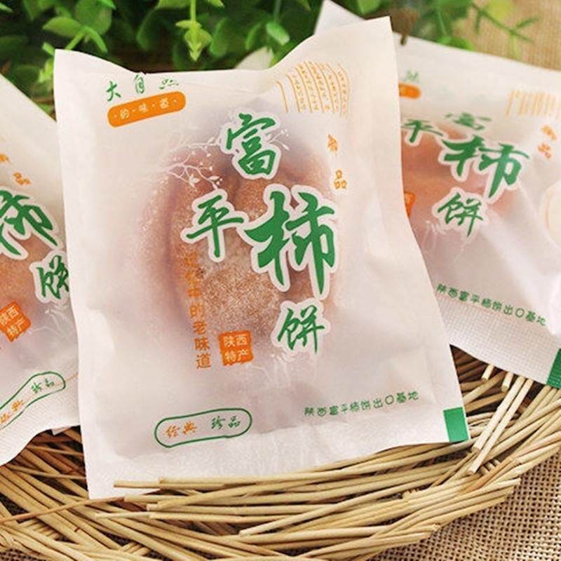 正宗富平柿饼特级吊柿饼霜降糖心柿子饼独立包装流心吊柿饼旗舰店