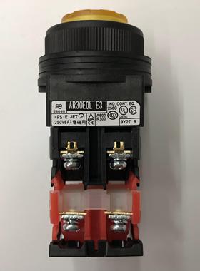 询价原装正品AR30EOL-11E3Y 24V 1开1闭日本富士黄色带灯自动复位