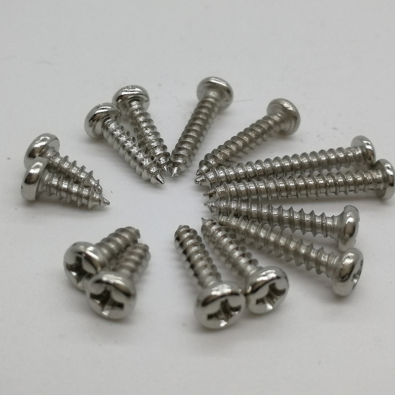 不锈钢十字圆头盘自攻电