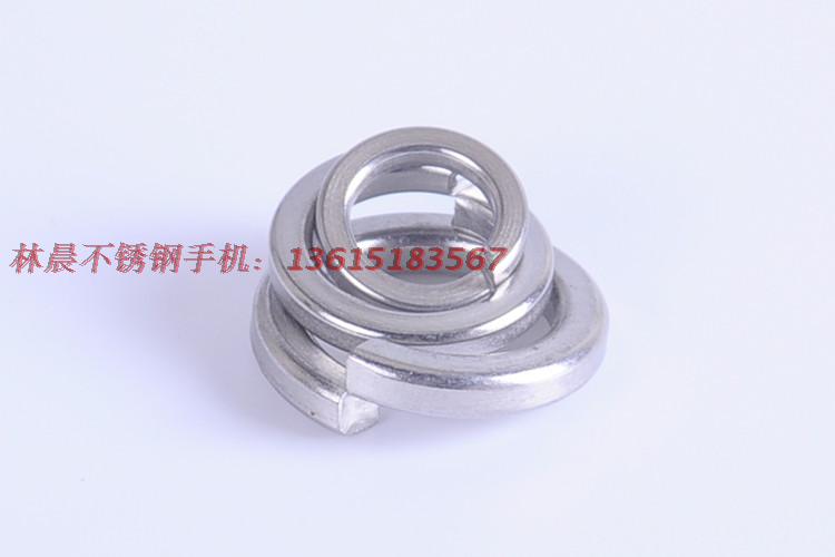 304不锈钢弹垫弹簧垫片GB93螺丝防松垫圈M2M3M4M5M6M8M10-M20-M45