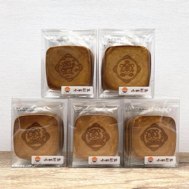 上海小林煎饼115g*5盒装台湾风味薄饼烘烤吉祥煎饼鸡蛋煎饼零食