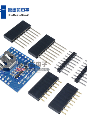 RTC DS1307时钟微型   Micro SD模块 Shield For Wemos D1 MINI