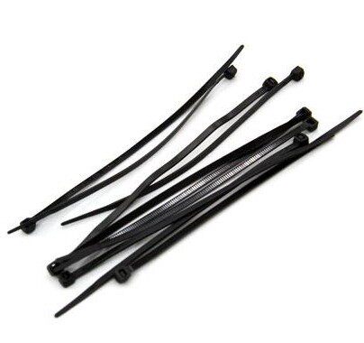 4X200尼龙扎带 4*200非标自锁式扎线带20CM 黑色500根