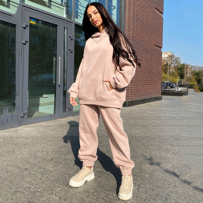 Suit women sport winter clothes ladies sweater 二件套装女