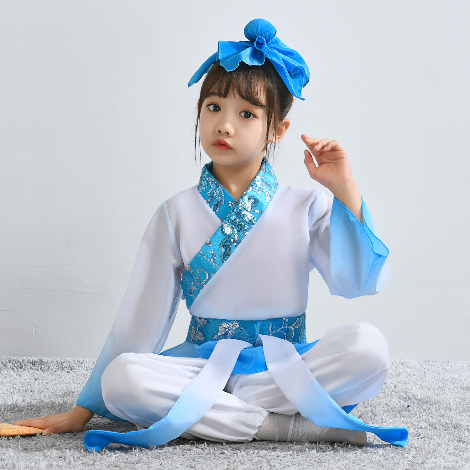 儿童古装汉服幼儿国学弟