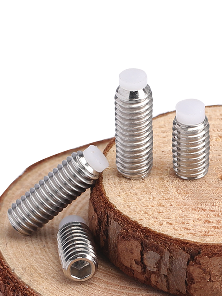 不锈钢塑料尼龙柱顶丝胶