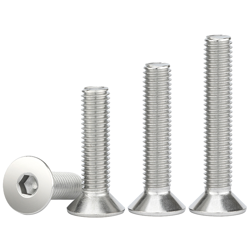 不锈钢美制沉头内六角螺