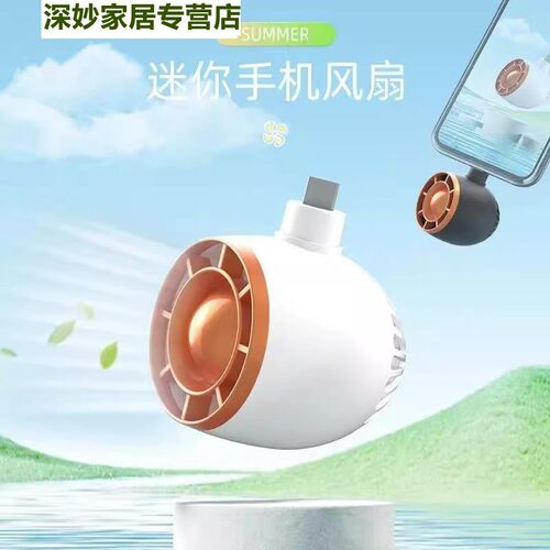 插手机上的小风扇接口涡