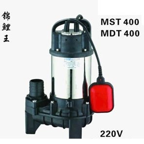 日本万事达水泵MST自动型带浮球  MDT110W150W大流量高扬程循环泵
