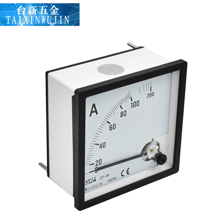 华伟HUA电流电压表CP96 10A 30A 50A 50/5 200 100/5 500V指针式